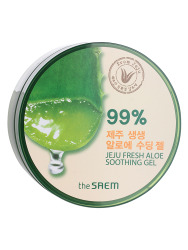  СМ Aloe VEGAN Гель для тела с алоэ универсальный увлажняющий Jeju Fresh Aloe Soothing Gel 99% 300мл