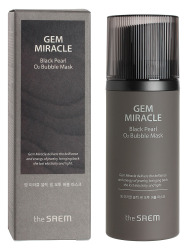  СМ Gem Miracle Маска кислородная с экстрактом жемчуга Gem Miracle Black Pearl O2 Bubble Mask 105g