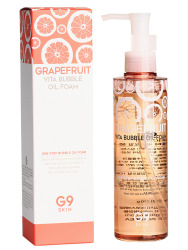  G9 Grapefruit Масло-пенка с экстрактом грейпфрута G9SKIN Grapefruit Vita Bubble Oil Foam 
