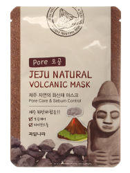  ВЛК Kwailnara Jeju Маска тканевая Jeju Natural Volcanic Mask Pore Care & Sebum Control 20мл