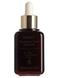  ДП AMPOULE Сыворотка для лица гиалуроновая ампульная DEOPROCE HYALURON VITAL AMPOULE