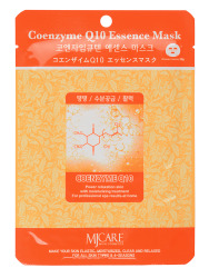  МЖ Essence Маска тканевая для лица Коэнзим MJ Care Coenzyme Q10 Essence Mask 23гр