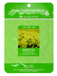  МЖ Essence Маска тканевая для лица Зеленый чай Green Tea Essence Mask 23гр