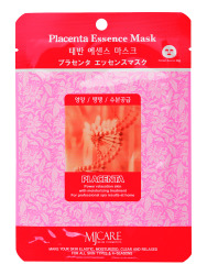  МЖ Essence Маска тканевая для лица Плацента Placenta Essence Mask 23гр