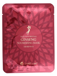  МЖ Skin Planet Маска тканевая для лица женьшень Skin Planet GINSENG NOURISHING MASK 25гр