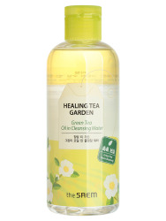  СМ Garden VEGAN Средство для снятия макияжа Healing Tea Garden Green Tea Oil In Cleansing water 300мл