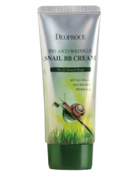  ДП BIO Крем ББ с муцином улитки DEOPROCE BIO ANTI-WRINKLE SNAIL BB CREAM #21 