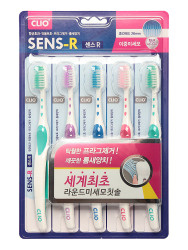  КЛИ Toothbrush Зубная щетка набор 10шт Sens Antibacterial Toothbrush 10шт