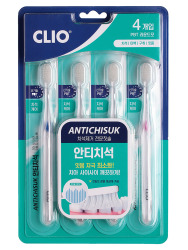  КЛИ Toothbrush Зубная щетка набор 5шт Antichisuk New MLR Toothbrush (5ea)