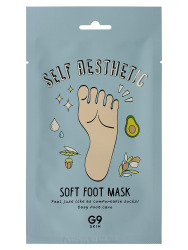  G9 Self Aesthetic Маска-носочки для ног G9 Self Aesthetic Soft Foot Mask 12мл