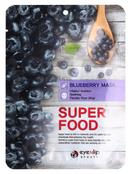  ENL SUPER FOOD Маска для лица тканевая EYENLIP SUPER FOOD BLUEBERRY MASK