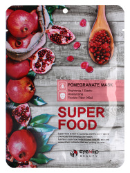  ENL SUPER FOOD Маска для лица тканевая EYENLIP SUPER FOOD POMEGRANATE MASK