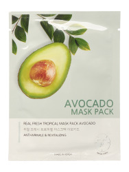  ДЖН Маска тканевая REAL FRESH TROPICAL MASK AVOCADO 25мл