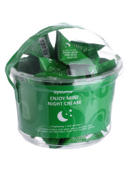  АЮМ MINI Крем для лица Ayoume Enjoy Mini Night Cream НАБОР (set 30шт*3гр)