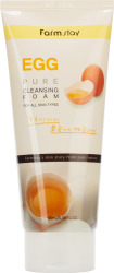  ФМС Foam Пенка для умывания с яичным экстрактом FarmStay EGG PURE CLEANSING FOAM