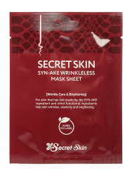  SS Syn-ake Маска на тканевой основе SECRETSKIN SYN-AKE WRINKLELESS MASK SHEET 20гр