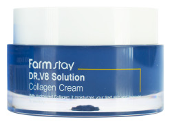  ФМС Dr-V8 Крем для лица антивозрастной с коллагеном FarmStay Dr-V8 Solution Collagen Cream, 50ml