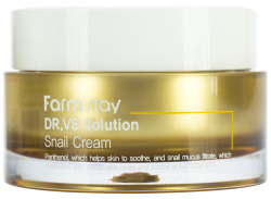  ФМС Dr-V8 Крем для лица с муцином улитки FarmStay Dr-V8 Solution Snail Cream, 50ml