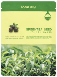  ФМС VD Маска тканевая FarmStay Visible Difference Mask Sheet Greentea Seed, 23ml