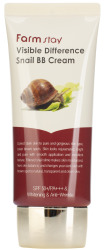  ФМС SNAIL Крем FarmStay Visible Difference Snail BB Cream SPF50+/PA+++, 50g