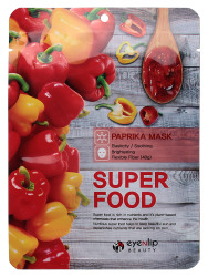  ENL SUPER FOOD Маска для лица тканевая EYENLIP SUPER FOOD PAPRIKA MASK 