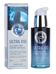  ЕНФ UC Сыворотка для лица с коллагеном Ultra X10 Collagen Pro Marine Ampoule