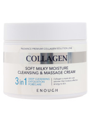  ЕНФ 3in1 Крем для лица и тела массажный с коллагеном Collagen 3in1 Cleansing & Massage Cream