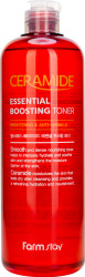  ФМС Ceramide Тонер-бустер укрепляющий с керамидами FarmStay Ceramide Essential Boosting Toner 500мл