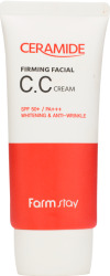  ФМС Ceramide СС крем с керамидами FarmStay Ceramide Firming Facial CC Cream 50г.