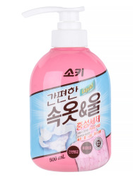  МКН Стиральный порошок Soki Neutral Detergent for Underwear&Wool (bottle) 500ML