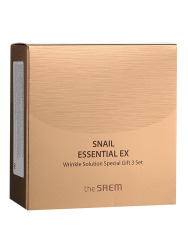  СМ Snail Essential Набор для лица уходовой косметики (Sample) Snail Essential EX Wrinkle Solution Special Gift 3 Set