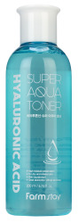  ФМС Hyaluronic Тонер суперувлажняющий с гиалуроновой кислотой 200мл, FarmStay Hyaluronic Acid Super Aqua Toner