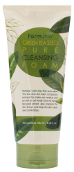  ФМС Green Tea Пенка для умывания с экстрактом зеленого чая FarmStay Green Tea Seed Pure Cleansing Foam, 180ml