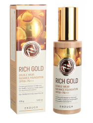  ЕНФ RG Основа тональная с золотом Premium Rich Gold Double Wear Radiance Foundation #23 100ml