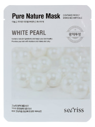  АН Secriss Маска тканевая Secriss Pure Nature Mask Pack- White pearl 25мл