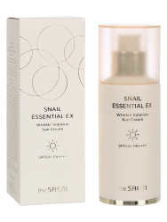  СМ Snail Essential Крем солнцезащитный для лица с экстрактом улитки Snail Essential EX Wrinkle Solution Sun Cream