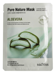  АН Secriss Маска тканевая Secriss Pure Nature Mask Pack- Aloevera 25мл