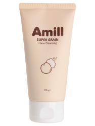  AML GRAIN Пенка очищающая с зерновыми экстрактами AMILL SUPER GRAIN FOAM CLEANSING 