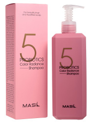  MAS 5PRO Шампунь для окрашенных волос с пробиотиками MASIL 5 PROBIOTICS COLOR RADIANCE SHAMPOO 500ml