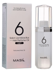  MAS 6SAL Масло для волос с легкой текстурой MASIL 6 SALON LACTOBACILLUS HAIR PERFUME OIL (LIGHT), 66 ml