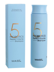  MAS 5PRO Шампунь для объема волос с пробиотиками MASIL 5PROBIOTICS PERFECT VOLUME SHAMPOO 300ml