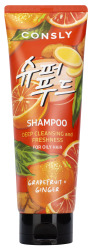  CNS HAIR GG Шампунь глубокоочищающий с экстрактами грейпфрута и имбиря Grapefruit Ginger Shampoo For Deep Cleansing Freshness, 250мл