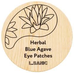 LSN EYE Патчи гидрогелевые с экстрактом голубой агавы Herbal Blue Agave Hydrogel Eye Patches, 60шт