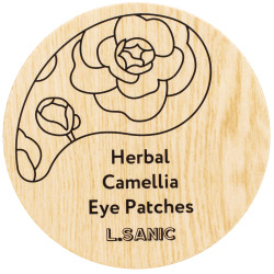  LSN EYE Патчи гидрогелевые с экстрактом камелии Herbal Camellia Hydrogel Eye Patches, 60шт