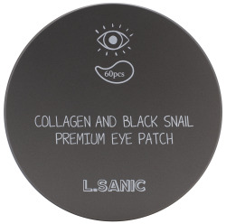  LSN EYE Патчи гидрогелевые для глаз с коллагеном и муцином черной улитки Collagen Аnd Black Snail Premium Eye Patch, 60шт