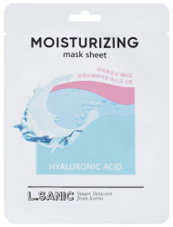  LSN Маска тканевая увлажняющая с гиалуроновой кислотой Hyaluronic Acid Moisturizing Mask Sheet, 25мл
