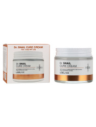  LBLG CREAM Крем для лица восстанавливающий с улиточным муцином LEBELAGE Dr. SNAIL CURE CREAM