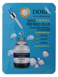  JGT Маска на тканевой основе DORIS HYALURONIC ACID REAL ESSENCE MASK, 25ml