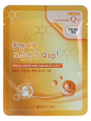  3W Маска тканевая с коэнзим Q10 FRESH COENZYME Q10 MASK SHEET, 23ml