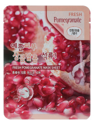  3W Маска тканевая с экстрактом граната FRESH POMEGRANATE MASK SHEET, 23ml